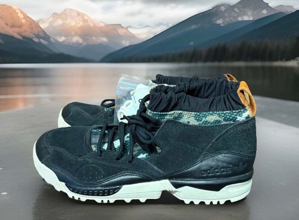 Adidas Torsion C.U. Size 8.5 Black Trail Camo Originals Sneakers